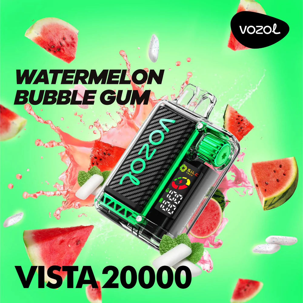 Vozol Vista 20000 Watermelon Bubble Gum