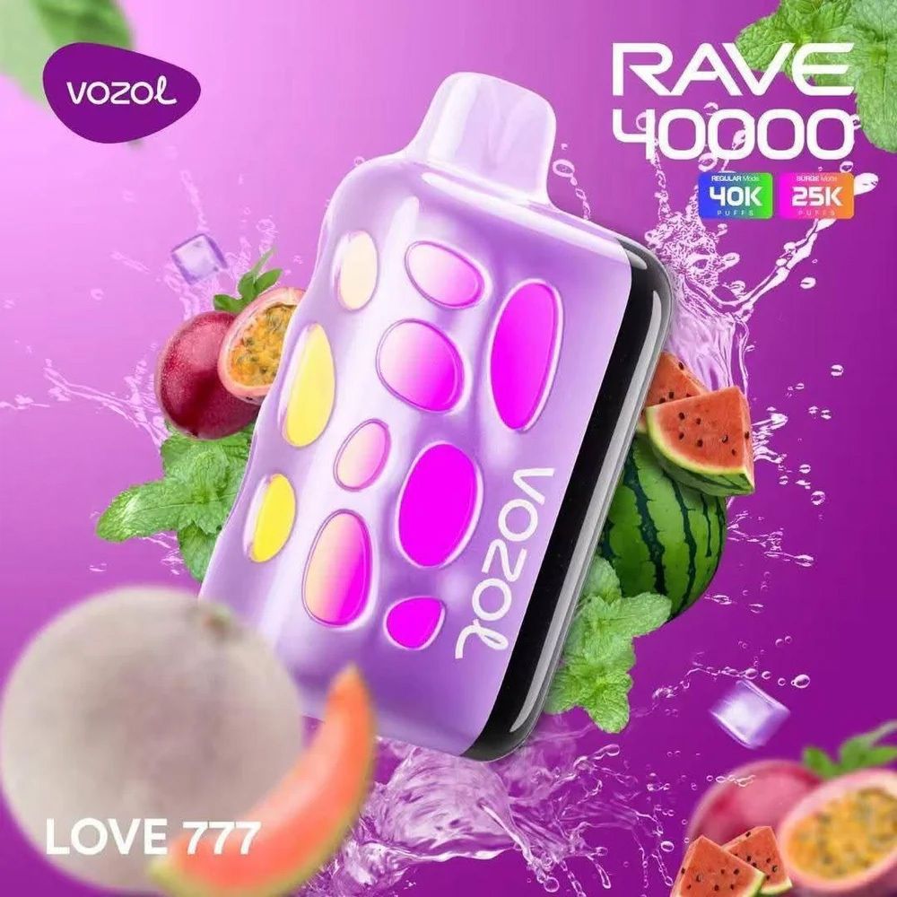 Vozol Rave 40000 Love 777 - Pufist
