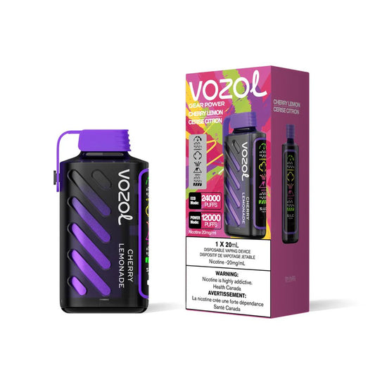 Vozol Gear Power 20000 Cherry Lemonade