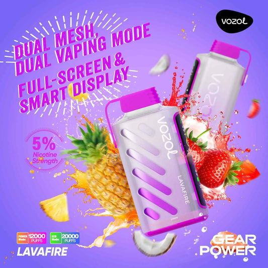 Vozol Gear Power 20000 Lavafire
