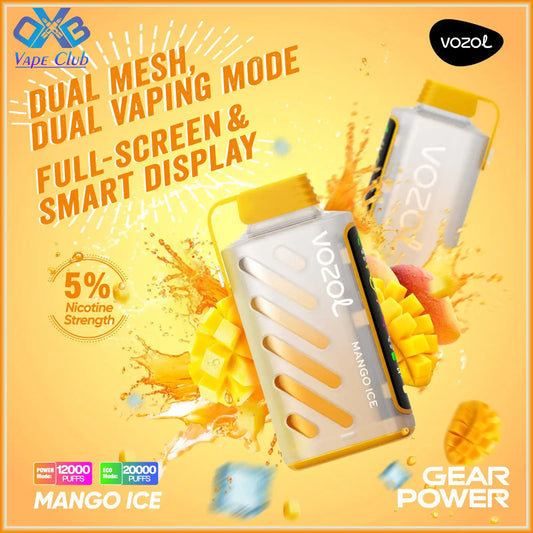 Vozol Gear Power 20000 Mango ice
