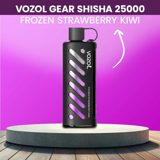 Vozol Gear Shisha 25000 Frozen Strawberry Kiwi