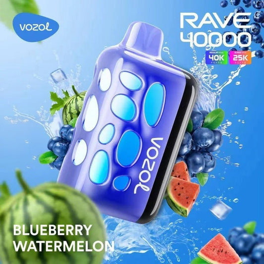 Vozol Rave 40000 Blueberry Watermelon - Pufist