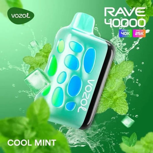 Vozol Rave 40000 Cool Mint - Pufist