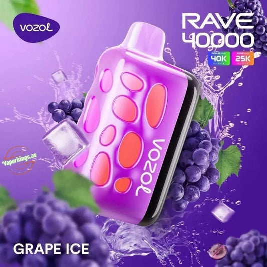 Vozol Rave 40000 Grape ice - Pufist