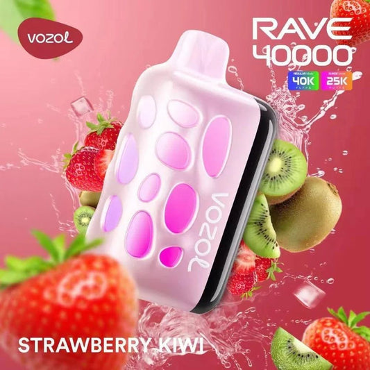 Vozol Rave 40000 Strawberry Kiwi - Pufist