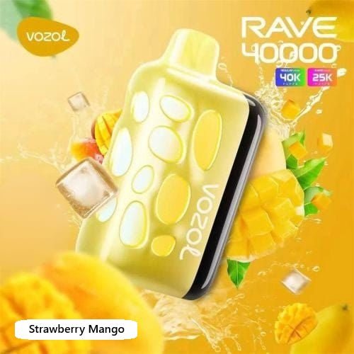 Vozol Rave 40000 Strawberry Mango - Pufist