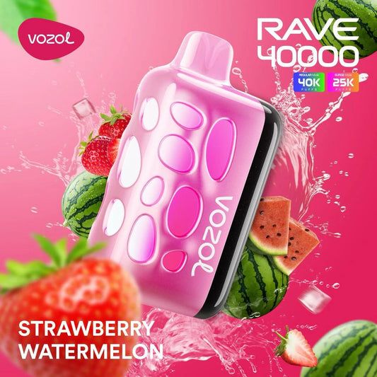 Vozol Rave 40000 Strawberry Watermelon - Pufist