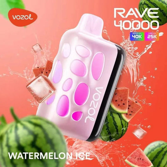 Vozol Rave 40000 Watermelon Ice - Pufist